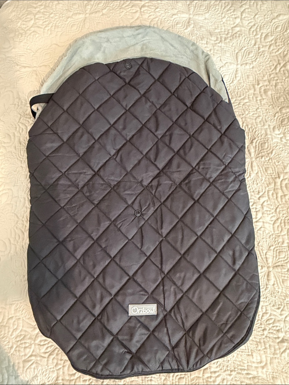 Quilted Black Home Car seat Cover